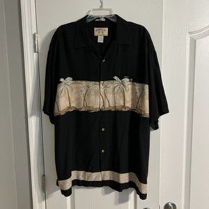 Bamboo Cay Men's Shirt XL Black